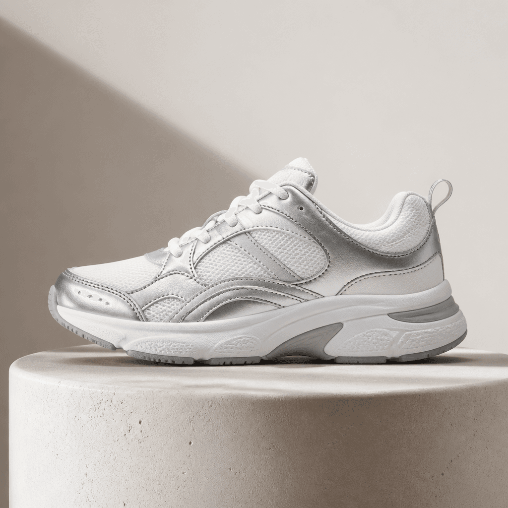 White everyday sneaker