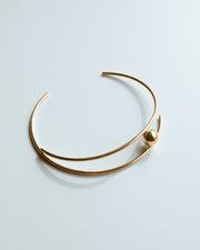 Gold Sputnik Collar Necklace