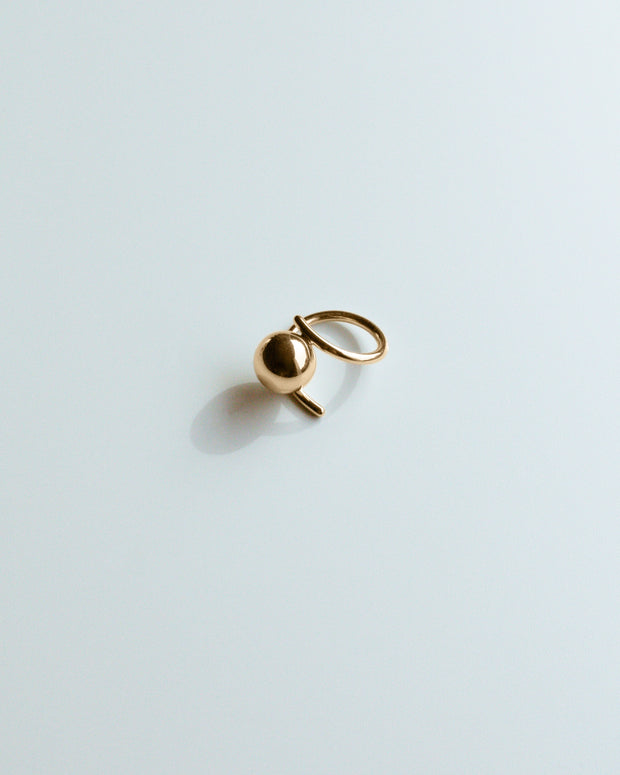 Gold Sputnik Ring