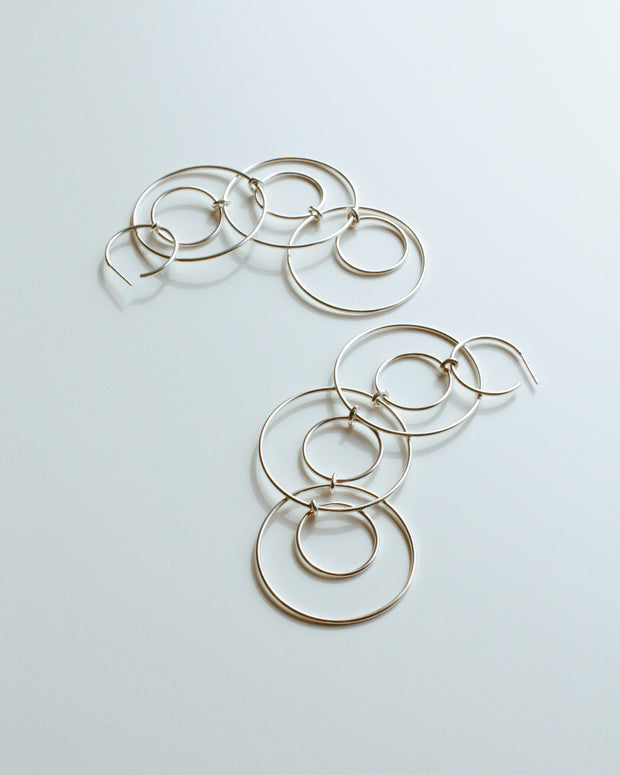 Silver Chain Earrings