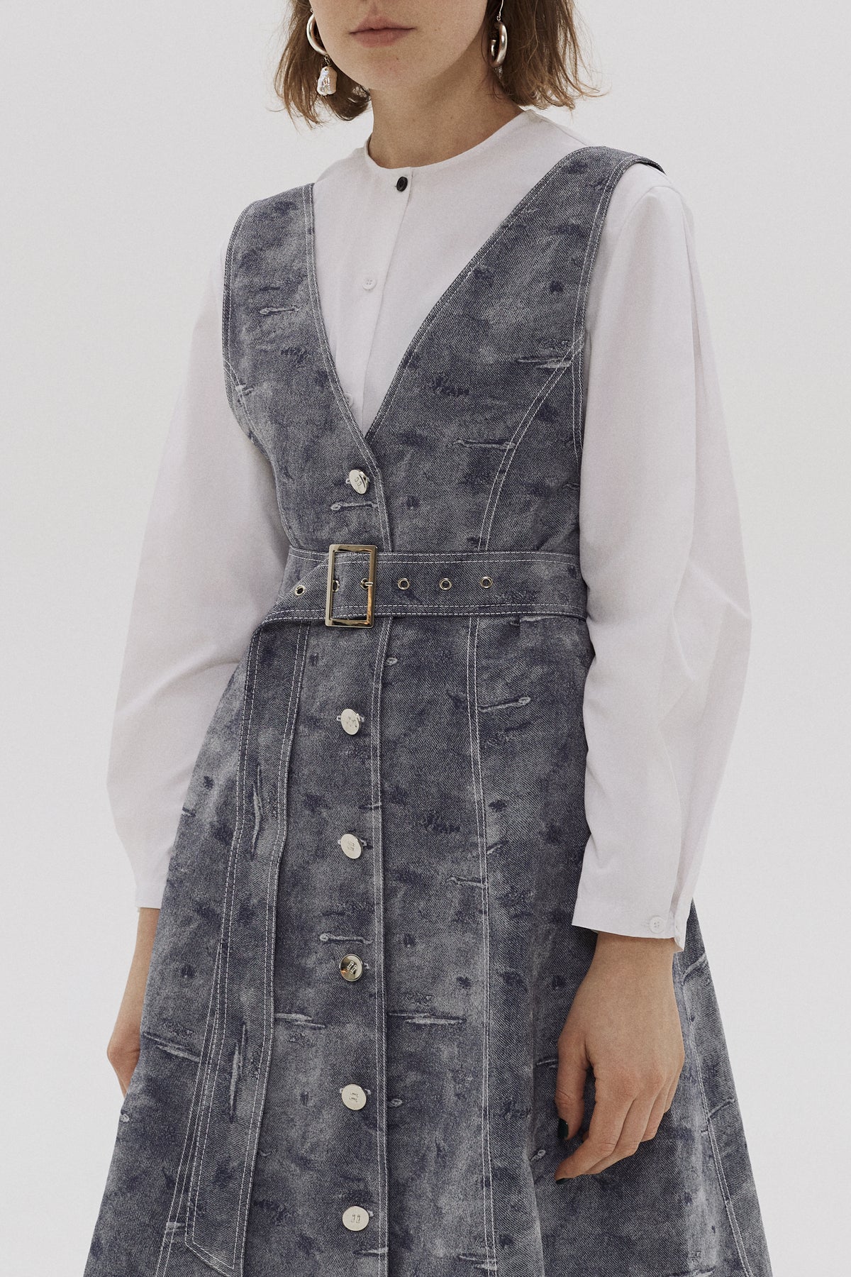 Fake Denim Dress MoreDash Fake Denim Dress MoreDash