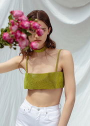 Nué Charlotte Top Lime Green