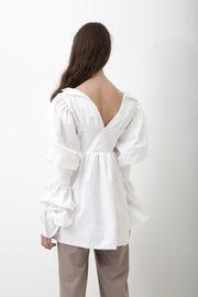 White Shirt-Dress