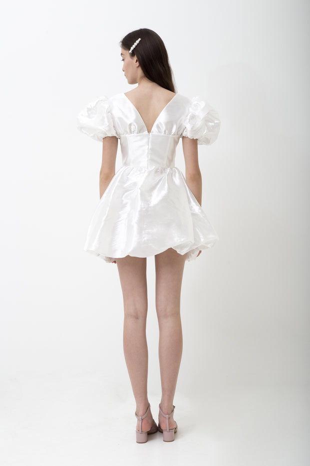 White Corset Dress
