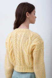 Knitted Yellow Jacket