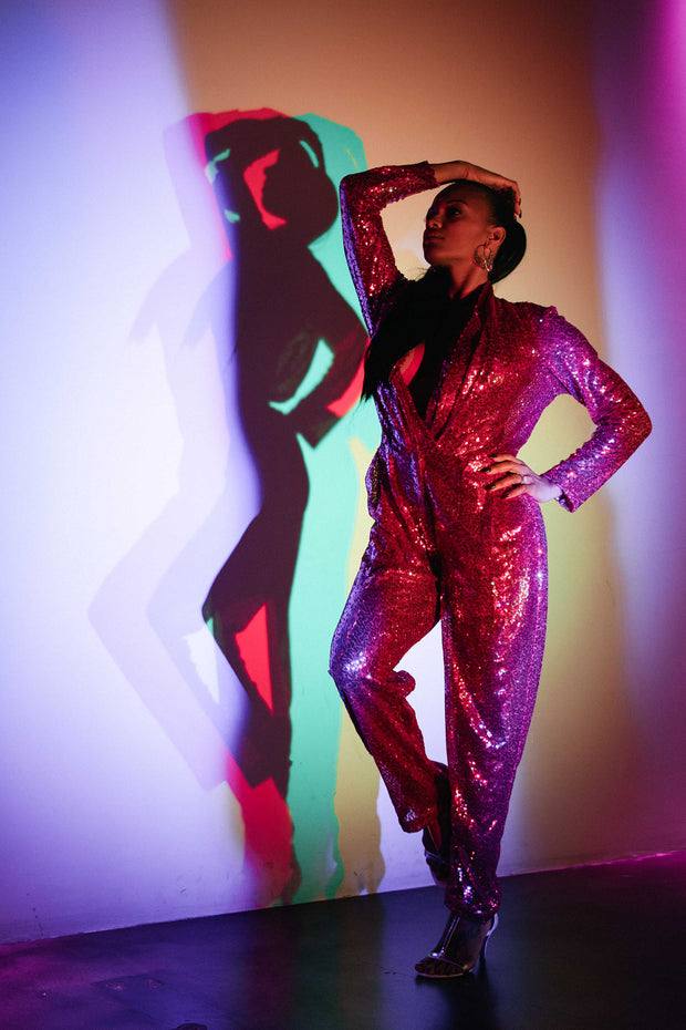 Fuchsia Jumpsuit