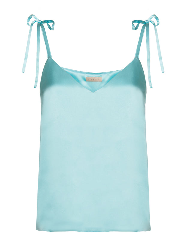 Silk Top With Bows