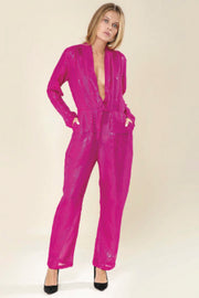 Fuchsia Jumpsuit